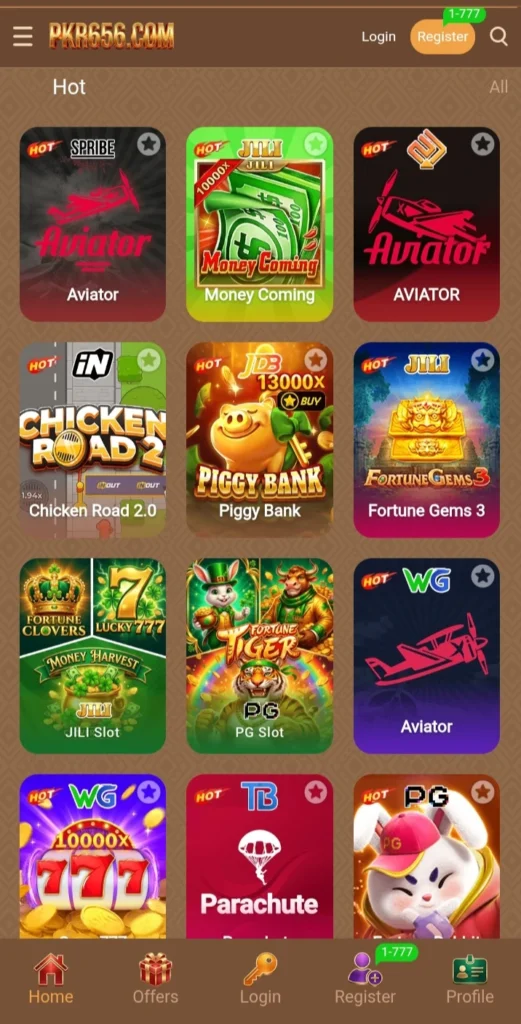 PKR656 Game