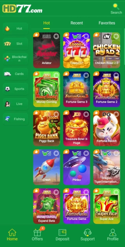 HD77 Game