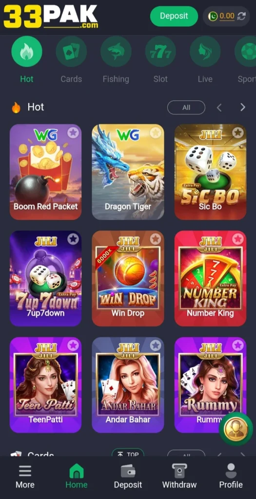 33PAK Game